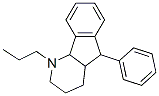 1-propyl-5-phenyl-2,3,4,4a,5,9b-hexahydro-1H-indeno(1,2-b)pyridine 结构式