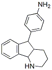 5-(4-aminophenyl)-2,3,4,4a,5,9b-hexahydro-1H-indeno(1,2-b)pyridine|