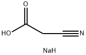 SODIUM CYANOACETATE Struktur