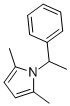 1H-PYRROLE, 2,5-DIMETHYL-1-(1-PHENYLETHYL)- Structure