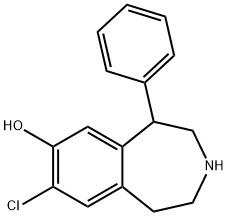 S(-)-SCH-23388 NOR METHYL- HCL Structure