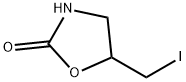 5-(碘甲基)噁唑烷-2-酮 结构式