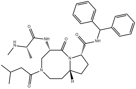 AT-406, 1071992-99-8, 结构式