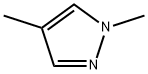 1,4-ジメチル-1H-ピラゾール 化学構造式
