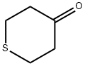 四氢噻喃-4-酮, 1072-72-6, 结构式