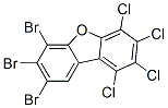 Dibenzofuran, tribromotetrachloro-,107207-42-1,结构式