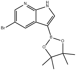 5-Bromo-3-(4,4,5,5-tetramethyl-1,3,2-dioxaborolan-2-yl)-1H-pyrrolo[2,3-b]pyridine