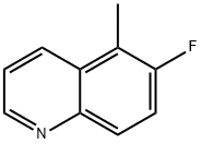 Quinoline, 6-fluoro-5-methyl- (9CI) Structure