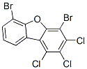 DIBROMO-TRICHLORODIBENZOFURAN Structure