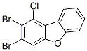 DIBROMO-MONOCHLORODIBENZOFURAN Struktur