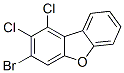 MONOBROMO-DICHLORODIBENZOFURAN Structure