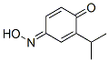 2,5-Cyclohexadiene-1,4-dione,2-(1-methylethyl)-,4-oxime(9CI) 结构式