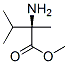 L-Isovaline, 3-methyl-, methyl ester (9CI) Struktur