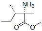 L-Isoleucine, 2-methyl-, methyl ester (9CI) Struktur