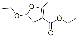 3-Furancarboxylicacid,5-ethoxy-4,5-dihydro-2-methyl-,ethylester(9CI) 化学構造式