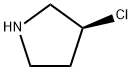 3-(R)-氯吡咯烷盐酸盐, 1072707-24-4, 结构式