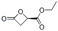 2-Oxetanecarboxylicacid,4-oxo-,ethylester,(2R)-(9CI) Struktur