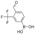 4-Formyl-3-(trifluoromethyl)benzeneboronic acid Struktur