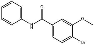 4-BROMO-3-METHOXY-N-PHENYLBENZAMIDE