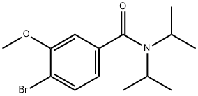 4-BROMO-N,N-DIISOPROPYL-3-METHOXYBENZAMIDE|N,N-DIISOPROPYL 4-BROMO-3-METHOXYBENZAMIDE