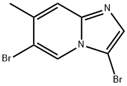 3,6-DIBROMO-7-METHYLIMIDAZO[1,2-A]PYRIDINE, HCL Struktur