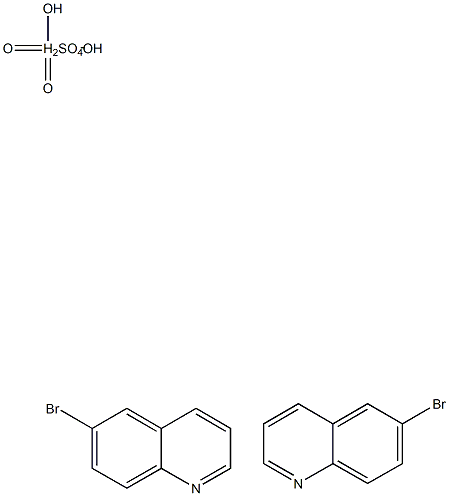 BIS(6-BROMOQUINOLINE)SULFATE,1072944-78-5,结构式