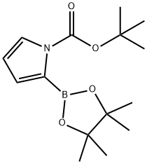 N-BOC-吡咯-2-硼酸频哪醇酯,1072944-98-9,结构式