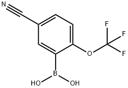 1072946-64-5 5-CYANO-2-(TRIFLUOROMETHOXY)PHENYLBORONIC ACID