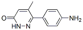 6-(4-AMIONOPHENYL)-5-METHYLPYRIDAZIN-3(2H)ONE 结构式