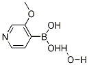 3-甲氧基吡啶-4-硼酸一水合物, 1072952-50-1, 结构式