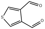 噻吩-3,4-二甲醛,1073-31-0,结构式