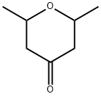 2,6-DIMETHYLTETRAHYDRO-4H-PYRAN-4-ONE Struktur