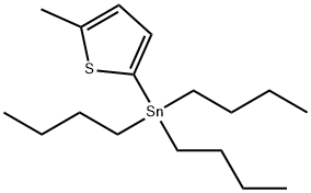 5-METHYL-2-TRIBUTYLSTANNYLTHIOPHENE Structure