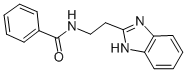 N-[2-(1H-BENZOIMIDAZOL-2-YL)-ETHYL]-BENZAMIDE Structure