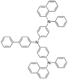 4,4'-Bis[N-(1-naphthyl)-N-phenylaMino]-4''-phenyltriphenylaMine,1073183-32-0,结构式