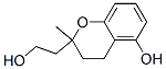 3,4-Dihydro-5-hydroxy-2-methyl-2H-1-benzopyran-2-ethanol Structure