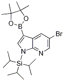 5-broMo-3-(4,4,5,5-tetraMethyl-1,3,2-dioxaborolan-2-yl)-1-(triisopropylsilyl)-1H-pyrrolo[2,3-b]pyridine|