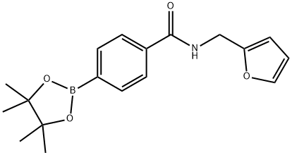 1073353-59-9 4-(フルフリルアミノカルボニル)フェニルボロン酸ピナコールエステル
