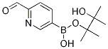 2-Formylpyridinyl-5-boronic acid pinacol ester Struktur