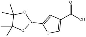 4-Carboxyfuran-2-boronic acid pinacol ester Structure