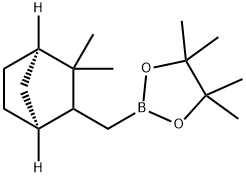 3,3-二甲基二环[2.2.1]七-2-甲基硼酸频哪酯,MIXTUREOFISOMERS,1073355-27-7,结构式