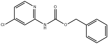 BENZYL 4-CHLOROPYRIDIN-2-YLCARBAMATE Struktur