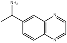 1-(Quinoxalin-6-yl)ethanamine Structure