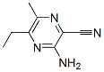 피라진카르보니트릴,3-아미노-5-에틸-6-메틸-(9CI)