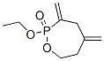 1,2-Oxaphosphepane,2-ethoxy-3,5-bis(methylene)-,2-oxide(9CI) 结构式
