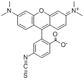 四甲基罗丹明-5(6)异硫氰酸酯,107347-53-5,结构式