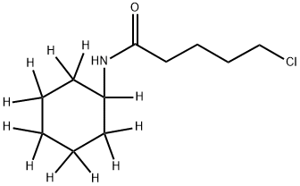 5-クロロ-N-シクロヘキシルペンタンアミド-D11 化学構造式