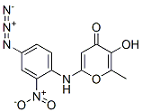 N-(4-azido-2-nitrophenyl)maltosylamine Struktur