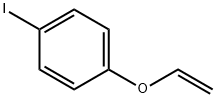 1-碘-4-乙烯氧基苯, 1074-57-3, 结构式