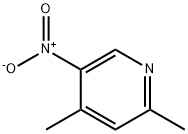 4,6-Dimethyl-3-nitropyridine Struktur